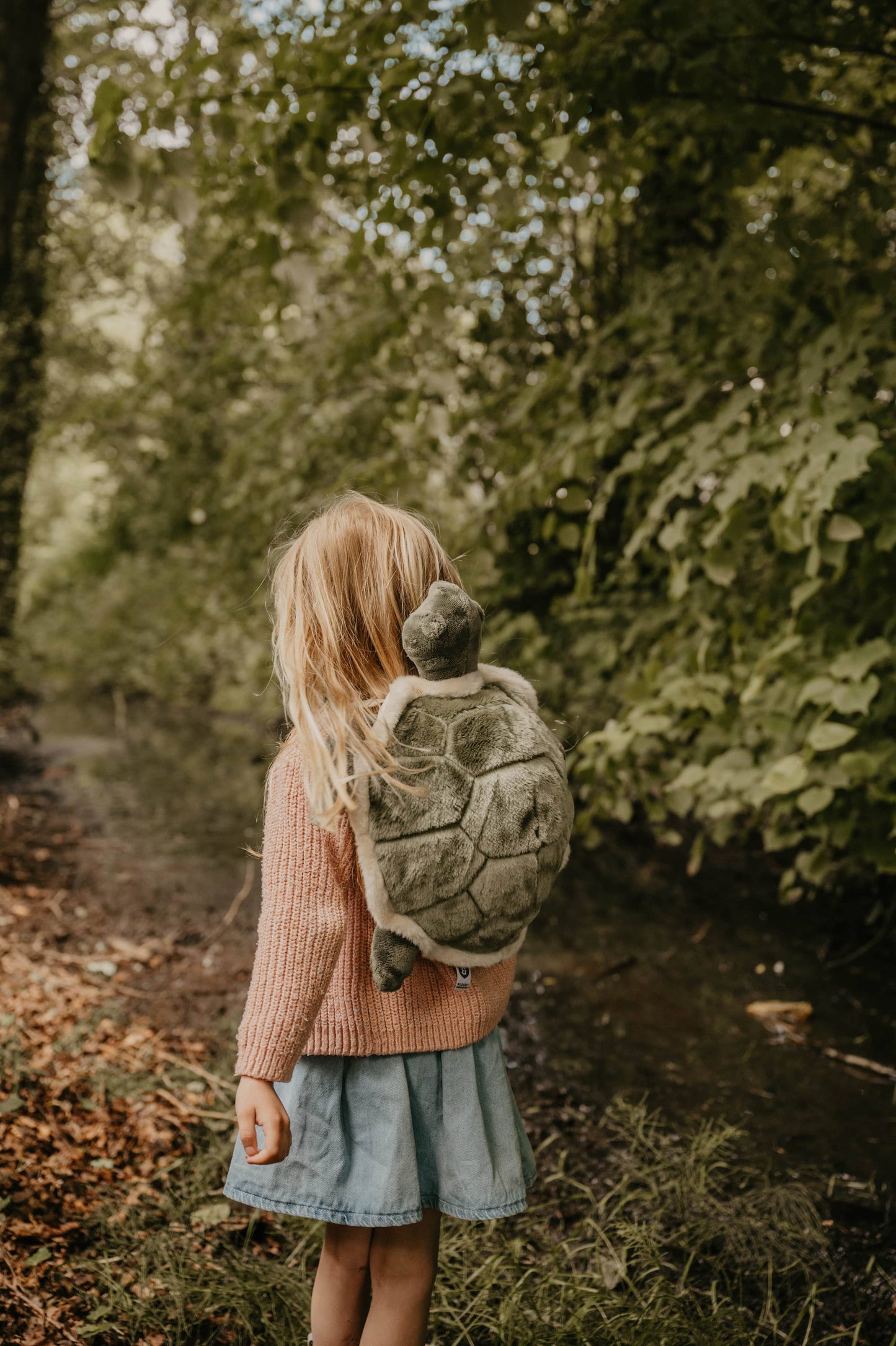 Turtle Plush Backpack for Children