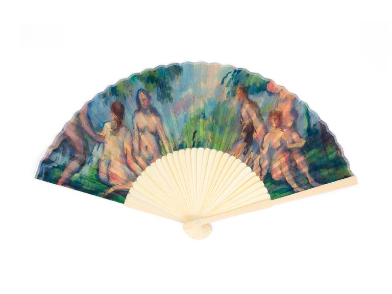 Fan, Paul Cézanne, The Bathers