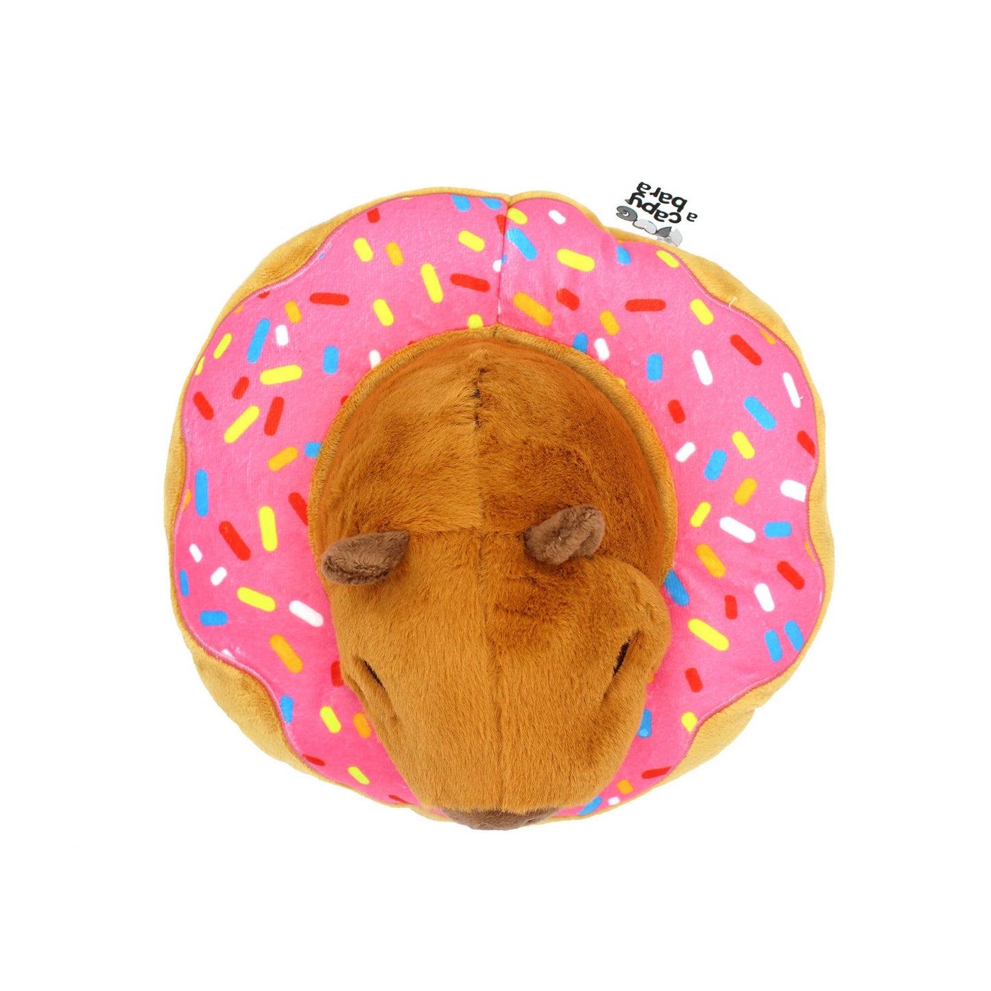 Capybara Donut Plush Toy