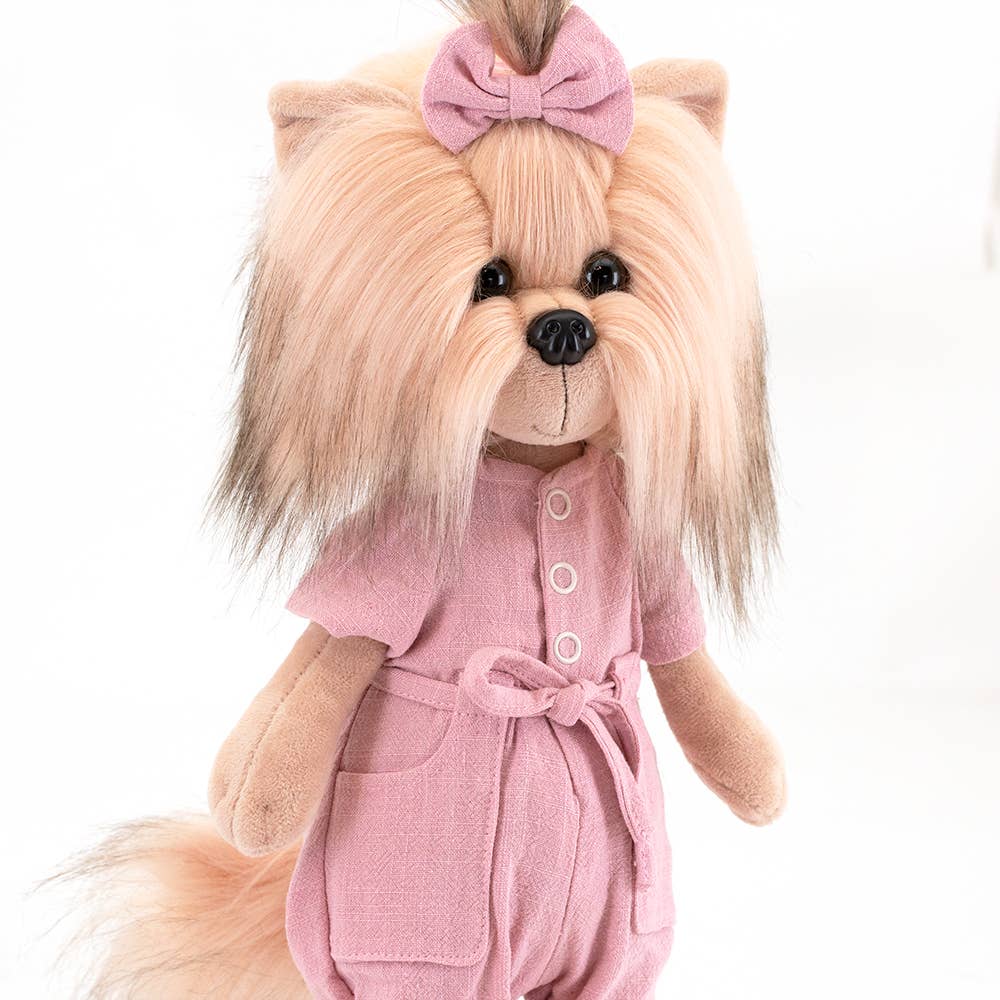 Poupée Chien Lucky Yoyo : Marche Confortable 38cm