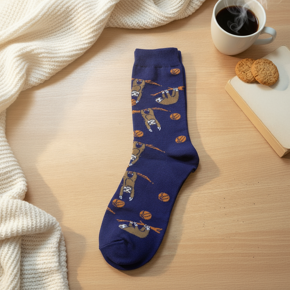 Socken Paresseux Basketteur
