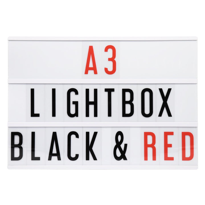 Lightbox Cinematic - Black A3