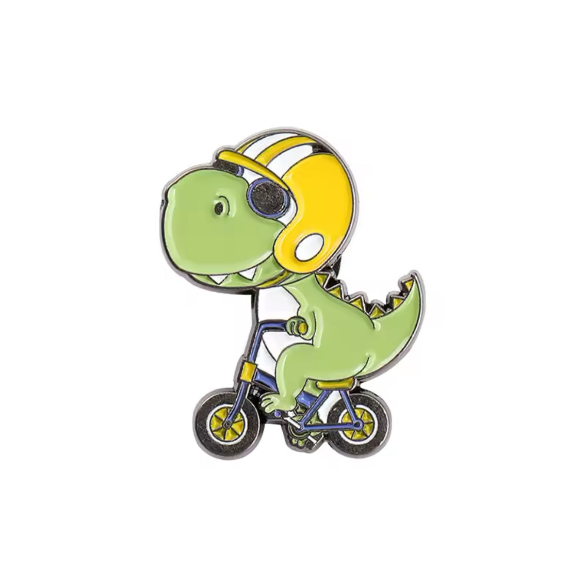 pins t rex sur bmx