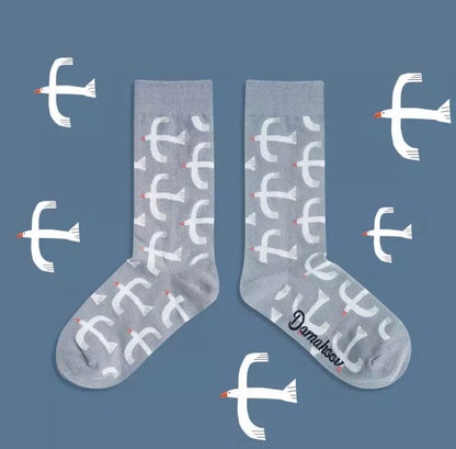 Chaussettes Mouettes