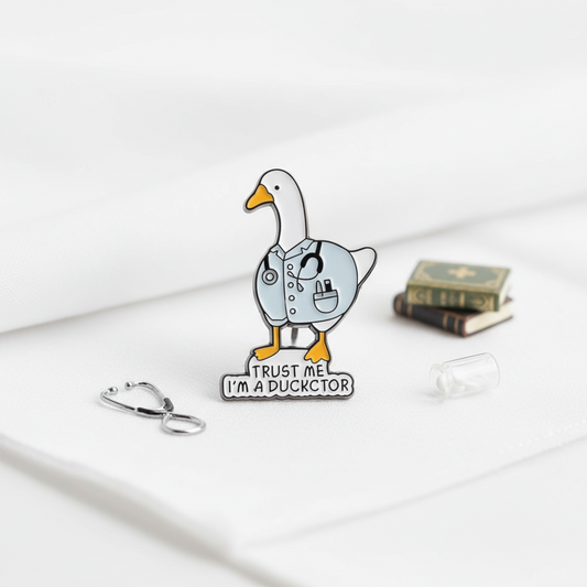 Pin's Canard Blanc Ducktor