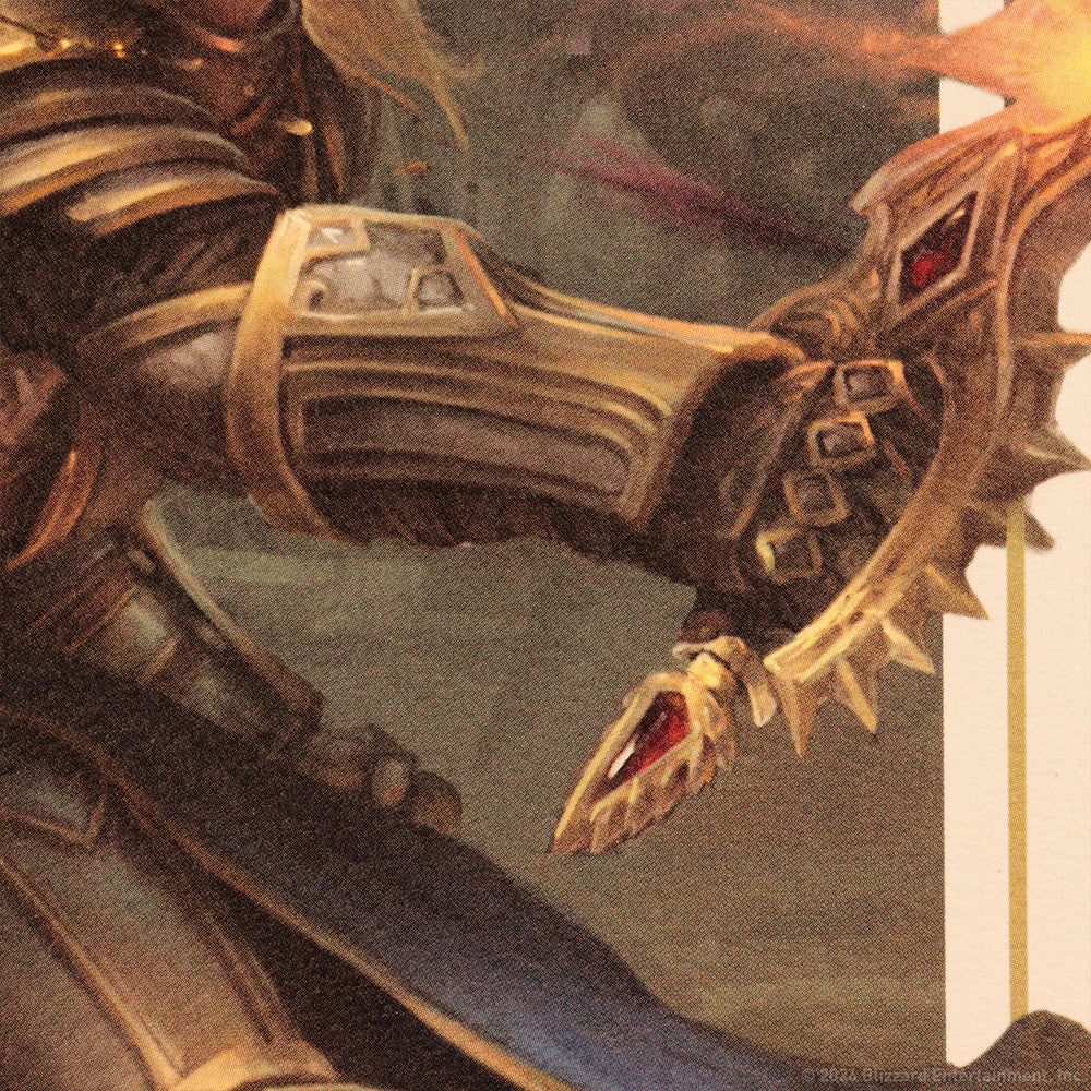 World of Warcraft Collector Poster - Sylvanas vs Anduin Wrynn