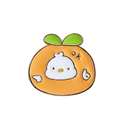 White Duck Fishing Pin