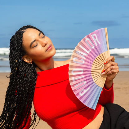 Éventail « Puto calor » Effet Dégradé – Fisura – vue 2