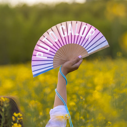 Éventail « Puto calor » Effet Dégradé – Fisura – vue 3