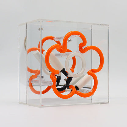'Daisy' Mini Glass Neon Sign