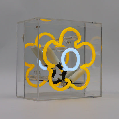 'Daisy' Mini Glass Neon Sign