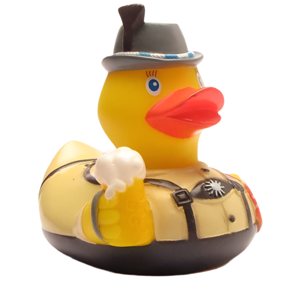 Bavarian Duck with Pretzel