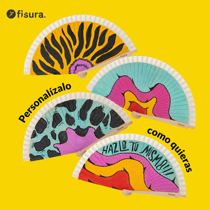 Éventail DIY – Fisura – vue 5
