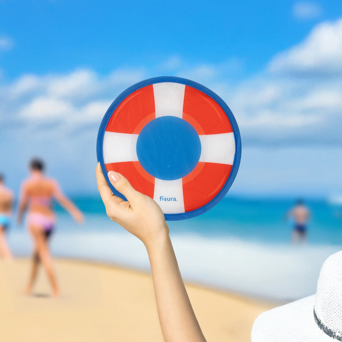 Éventail Pliable Imprimé Bouée – Fisura – vue 5