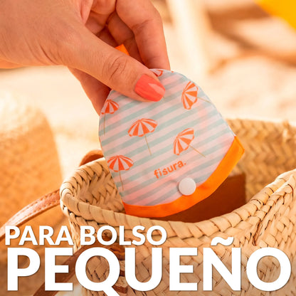 Éventail Pliable Imprimé Parasols – Fisura – vue 3