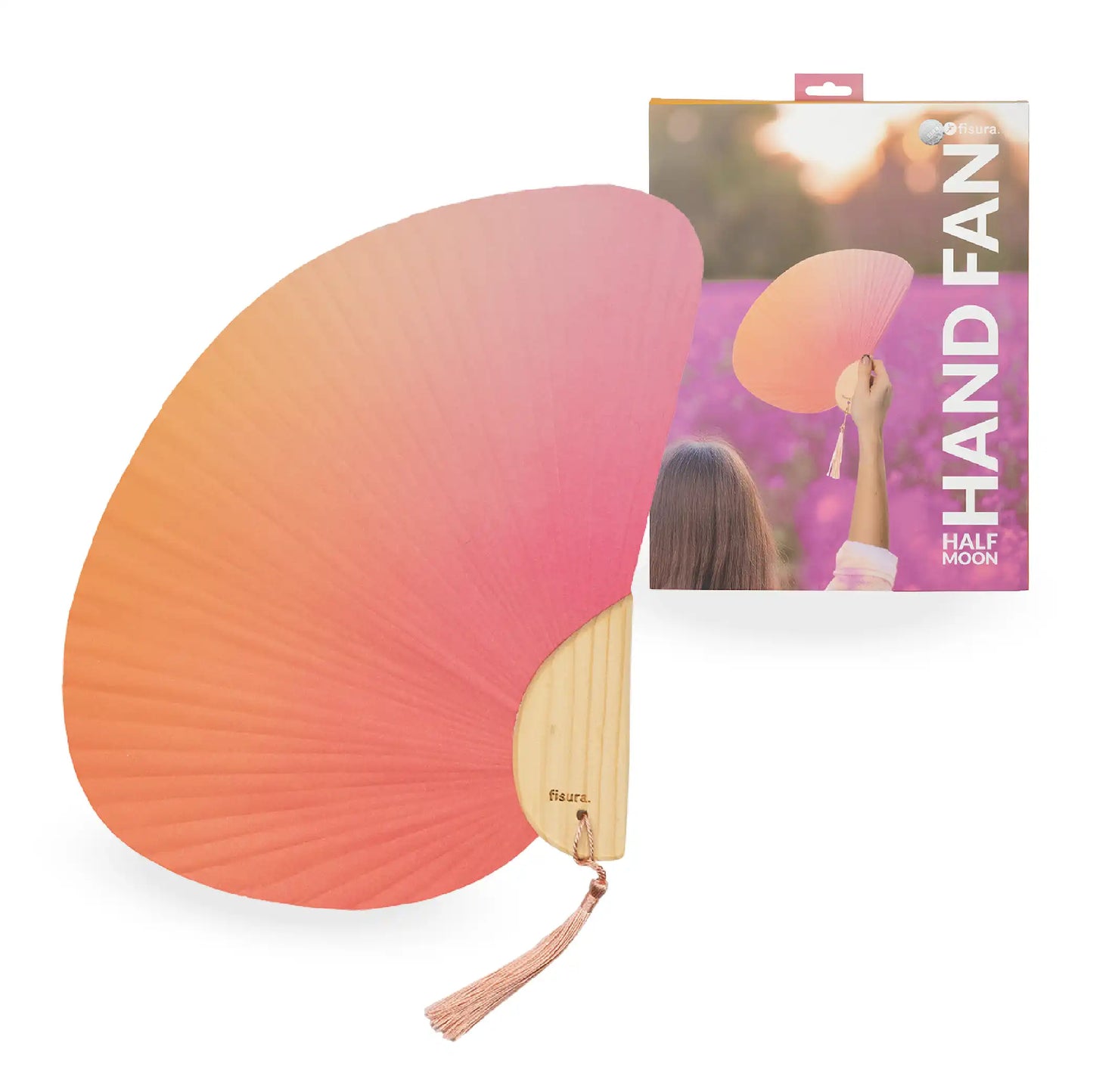 Éventail Demi-Lune Effet Dégradé – Fisura