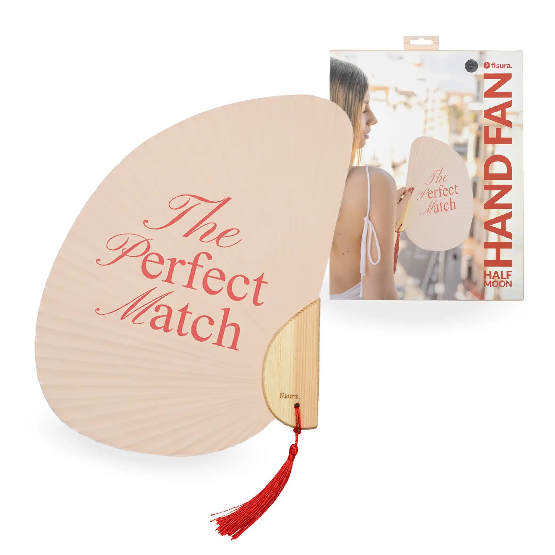 Éventail Demi-Lune « The perfect match » – Fisura