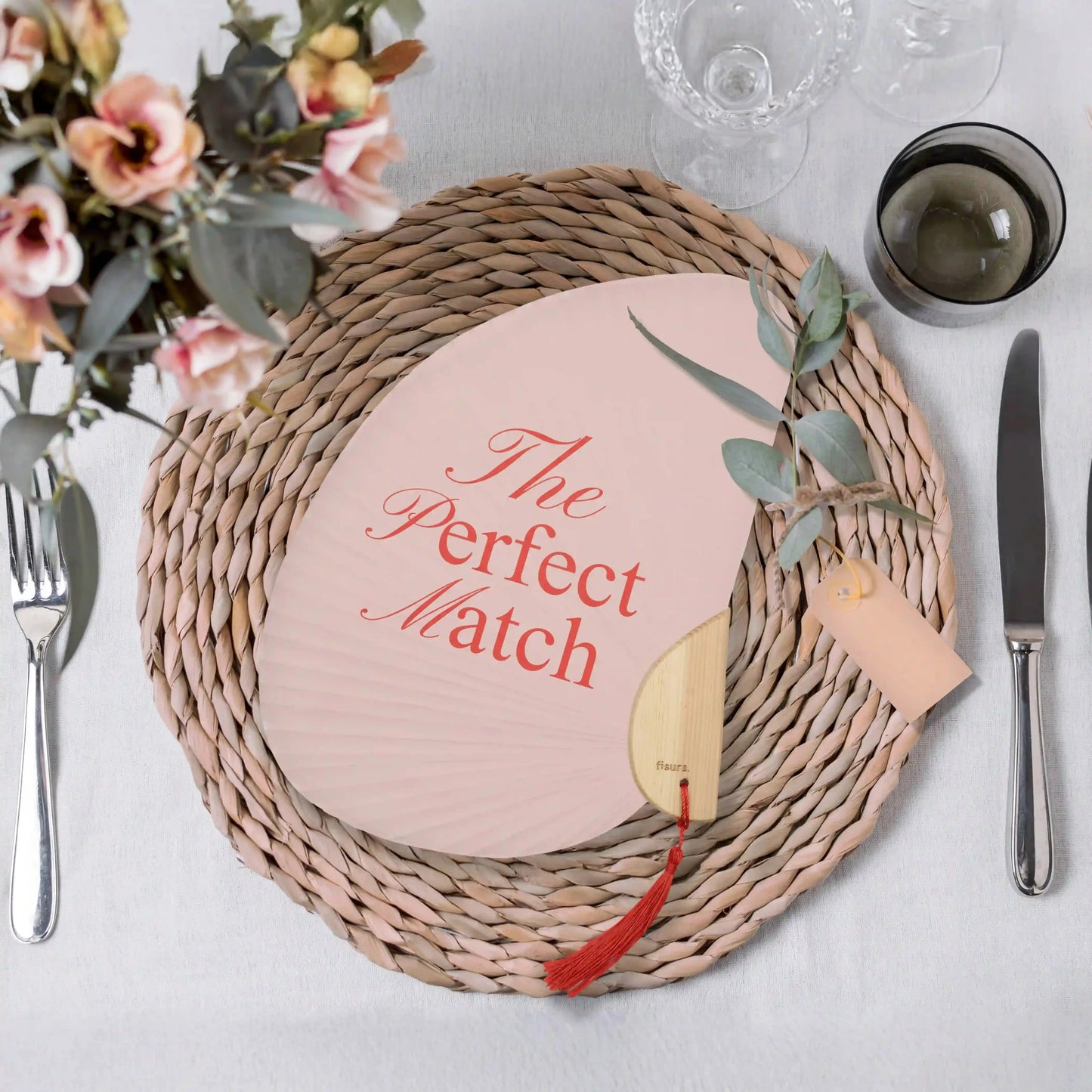 Éventail Demi-Lune « The perfect match » – Fisura – vue 5
