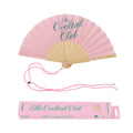 Éventail Mini « The cocktail club »