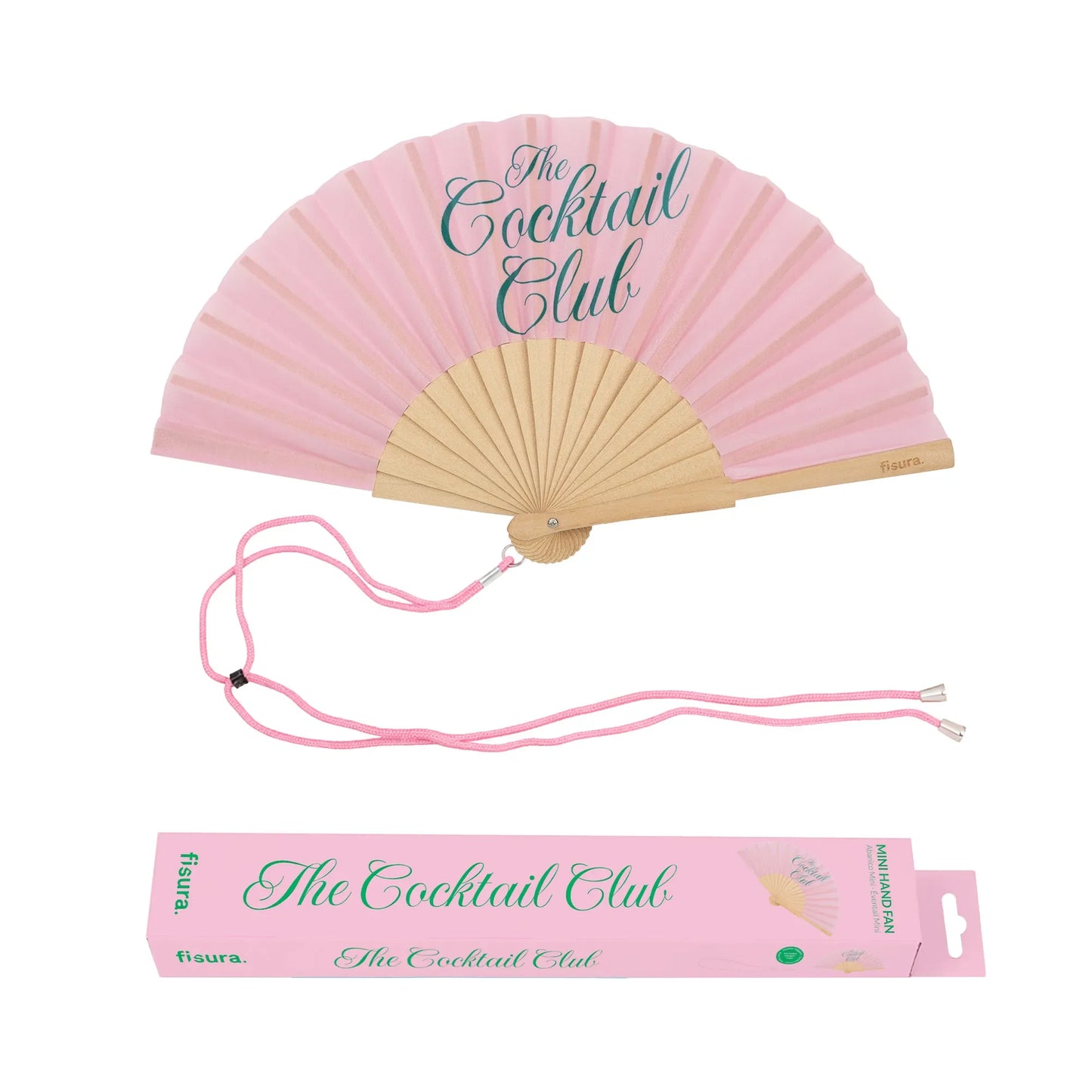 Éventail Mini « The cocktail club » – Fisura