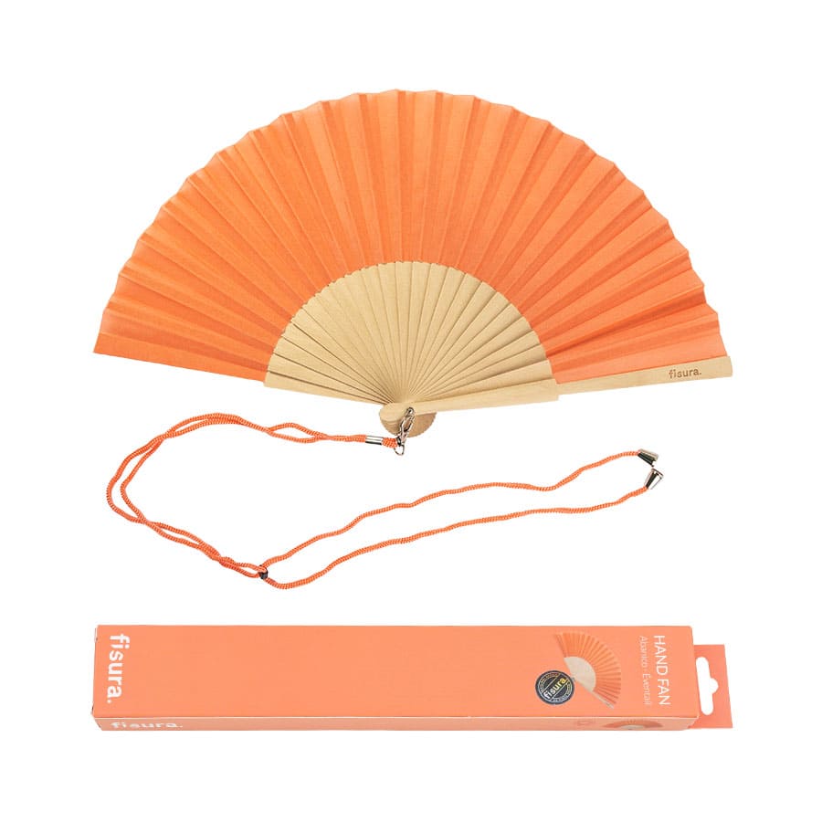 Éventail Couleur Pêche – Fisura