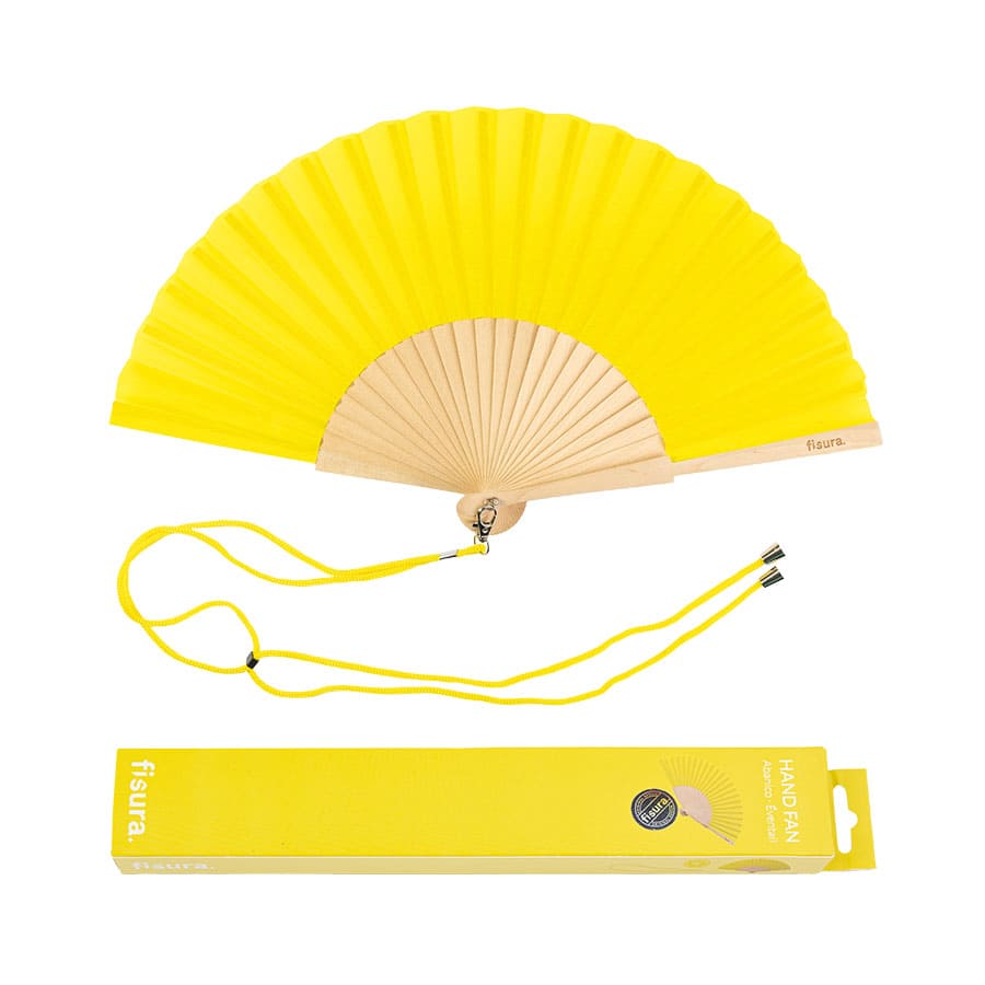 Éventail Couleur Citron – Fisura