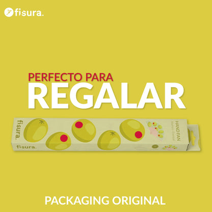 Éventail Imprimé Olives – Fisura – vue 6