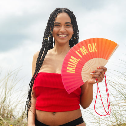 Éventail « Mum, I'm ok » Dégradé – Fisura – vue 2