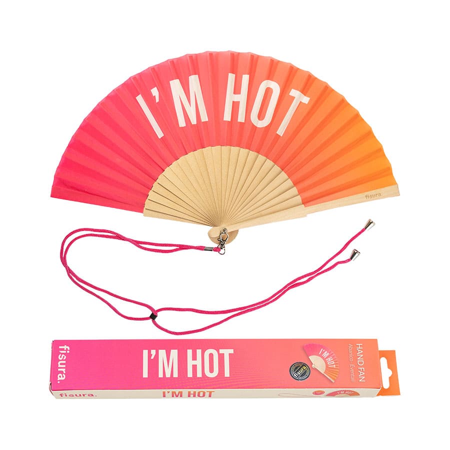 Éventail « I'm hot » Dégradé – Fisura