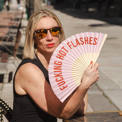 Éventail « Fucking hot flashes » – Fisura – vue 2
