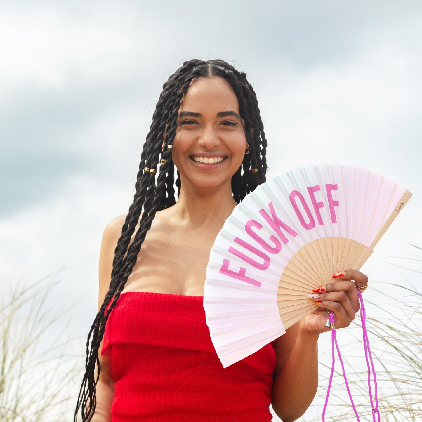 Éventail « Fuck off » Effet Dégradé – Fisura – vue 4