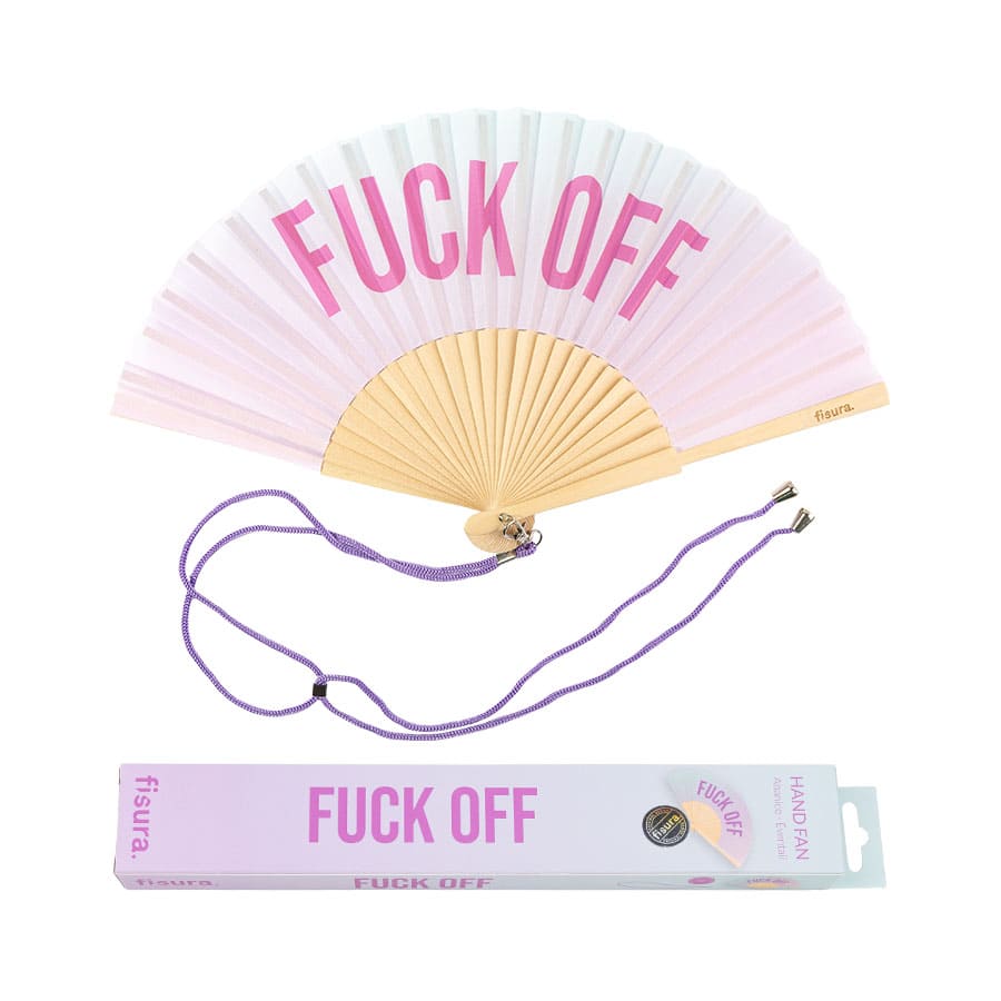 Éventail « Fuck off » Effet Dégradé – Fisura