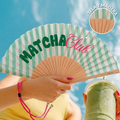 Éventail « Matcha club » – Fisura – vue 4