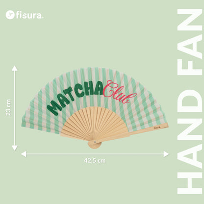 Éventail « Matcha club » – Fisura – vue 6