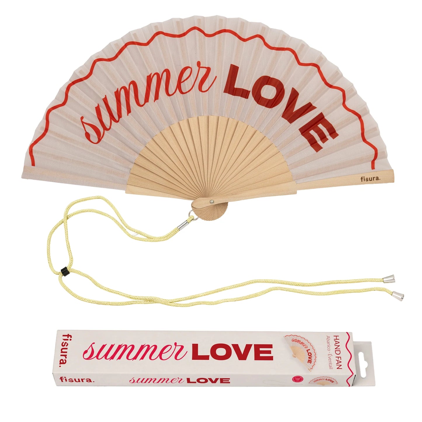 Éventail « Summer love » – Fisura