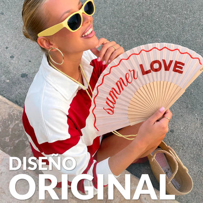 Éventail « Summer love » – Fisura – vue 2