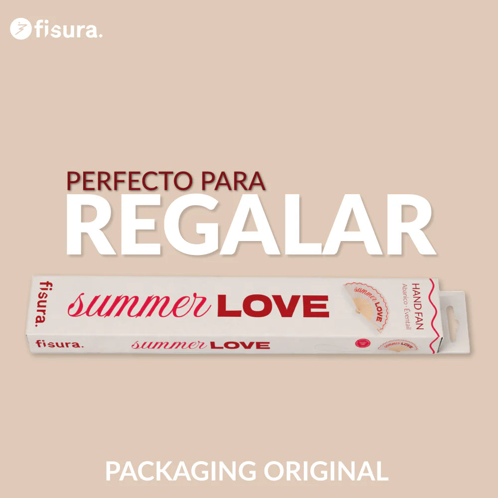 Éventail « Summer love » – Fisura – vue 6