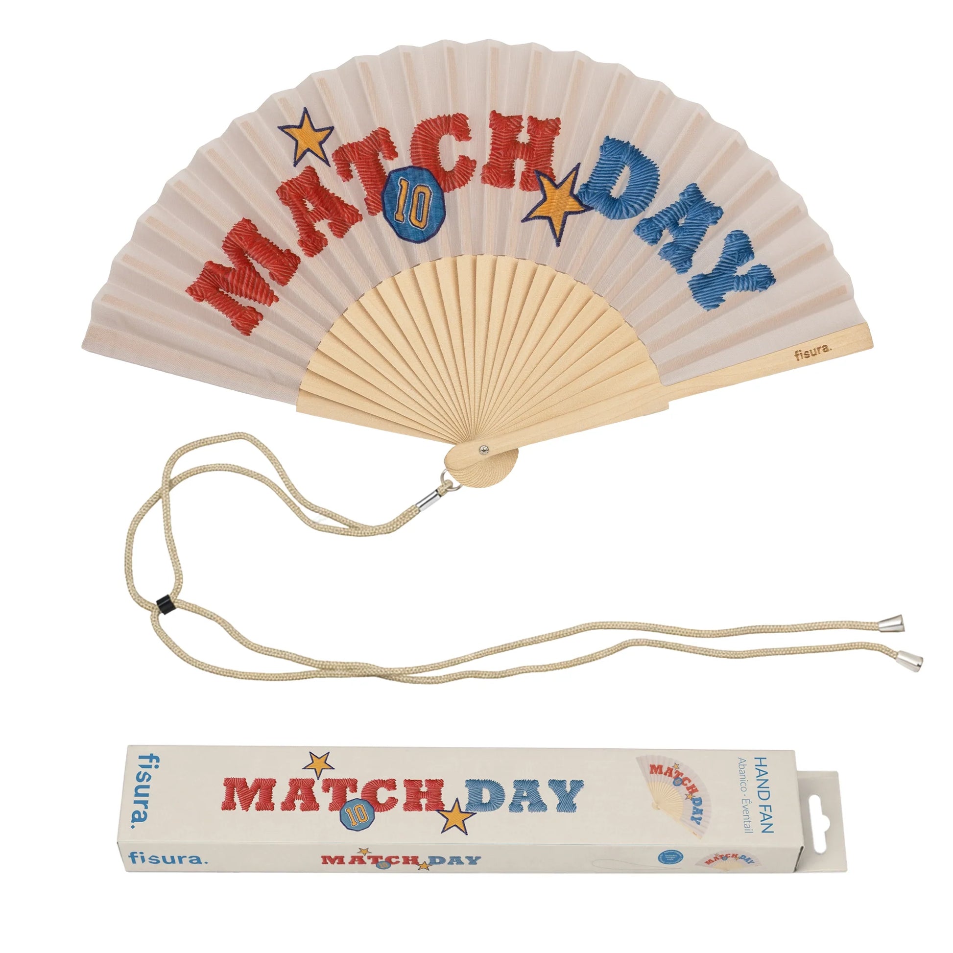 Éventail « Match day » – Fisura