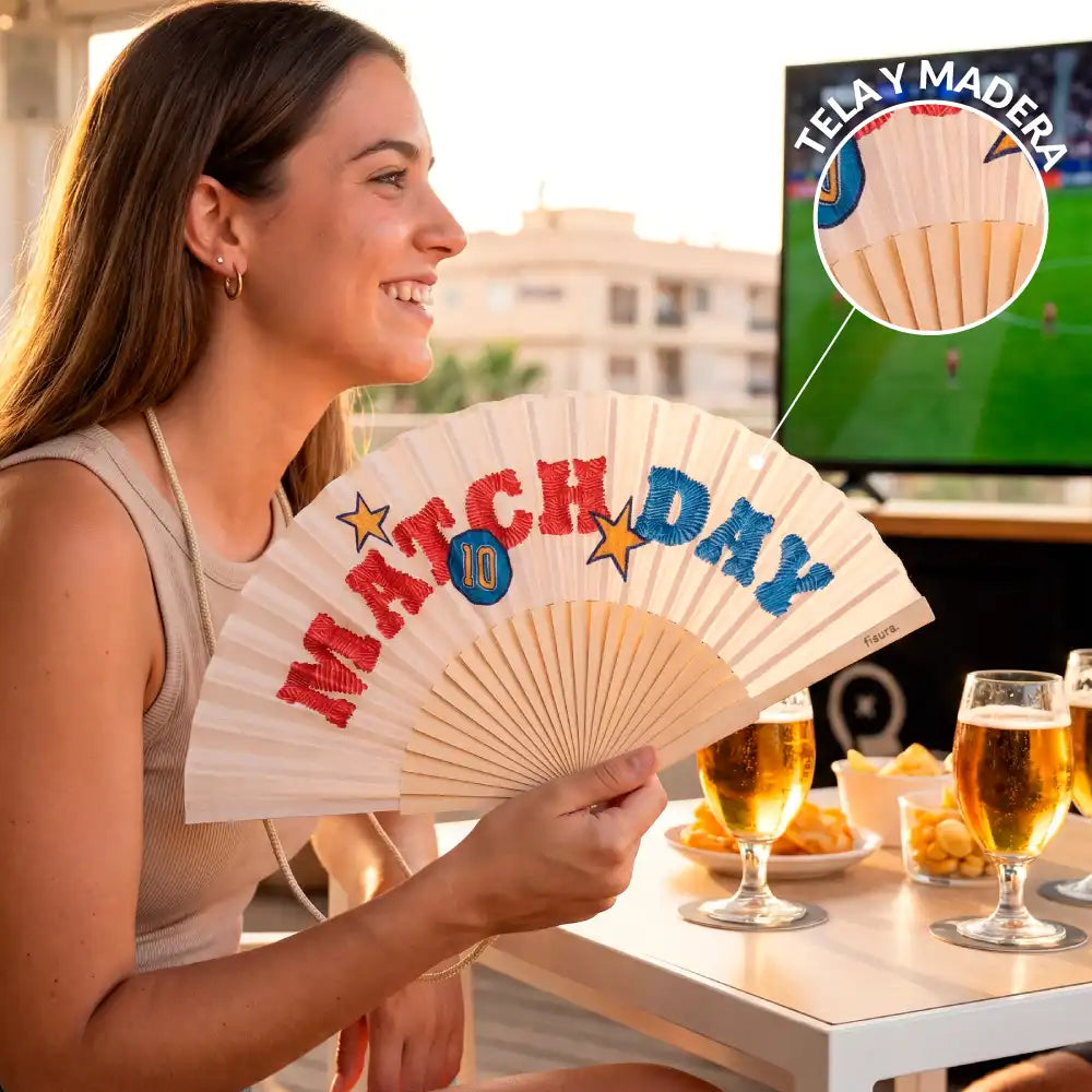 Éventail « Match day » – Fisura – vue 4