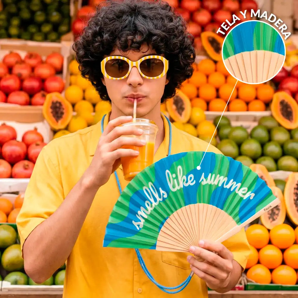 Éventail « Smells like summer » – Fisura – vue 4