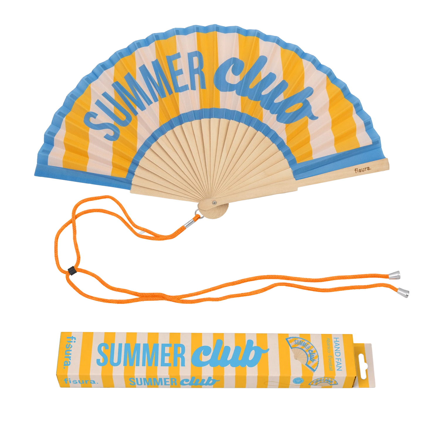 Éventail « Summer club » – Fisura