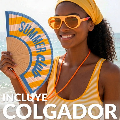 Éventail « Summer club » – Fisura – vue 3