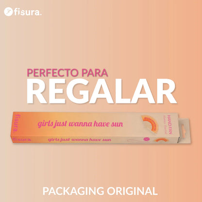 Éventail « Girls just wanna have sun » – Fisura – vue 6