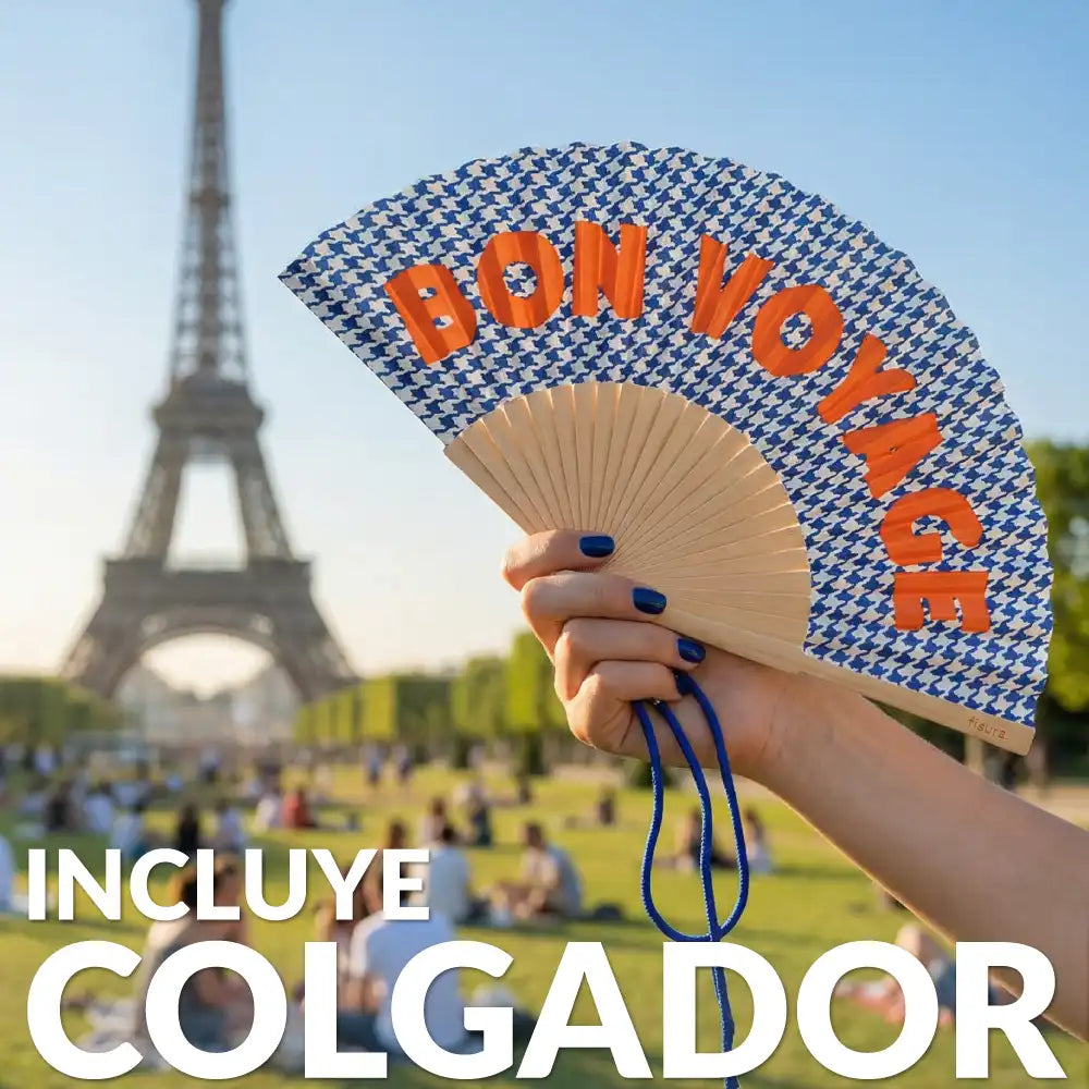 Éventail « Bon voyage » – Fisura – vue 3