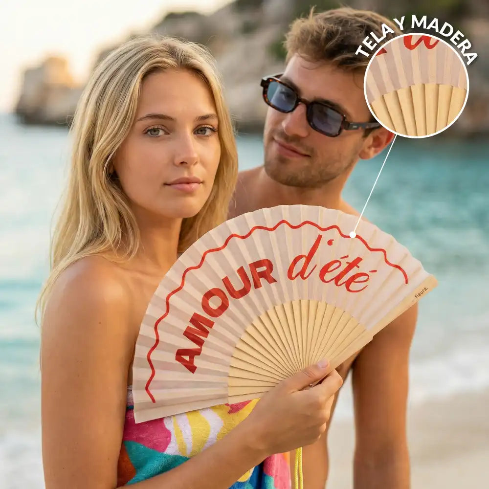 Éventail « Amour d'eté » – Fisura – vue 4