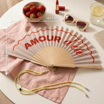 Éventail « Amour d'eté » – Fisura – vue 5
