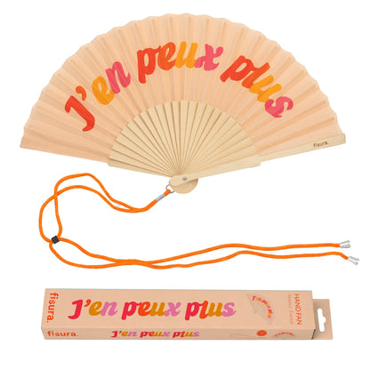Éventail « J'en peux plus » – Fisura