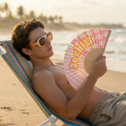 Éventail « Je chill » – Fisura – vue 6