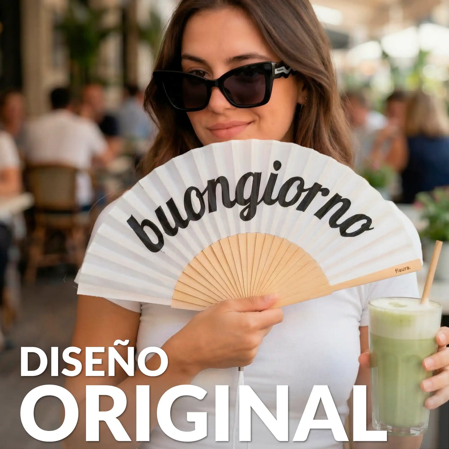 Éventail « Buongiorno » – Fisura – vue 2