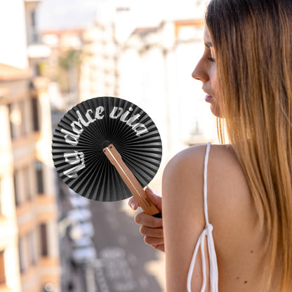 Éventail Pai Pai « Dolce vita » – Fisura – vue 2